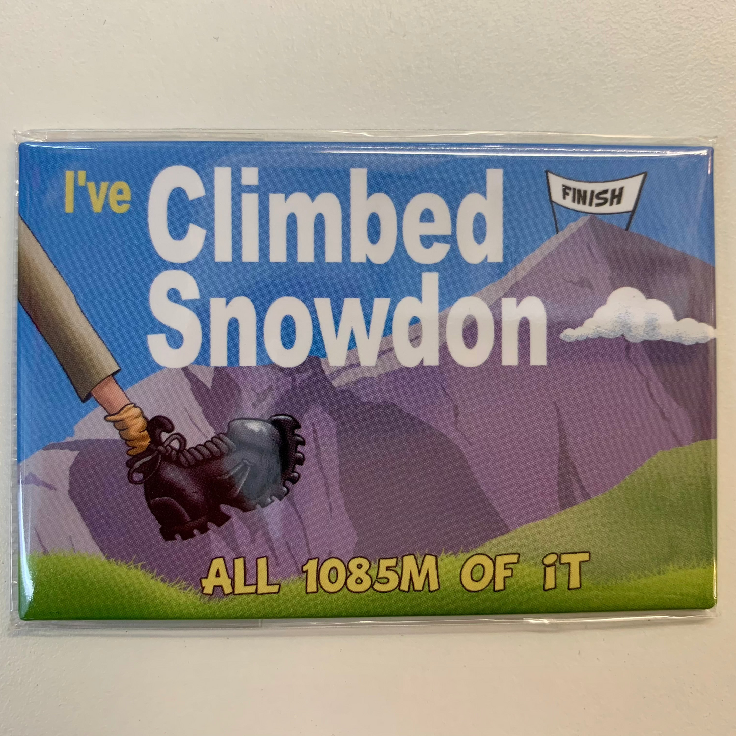 I've Climbed Snowdon magnet