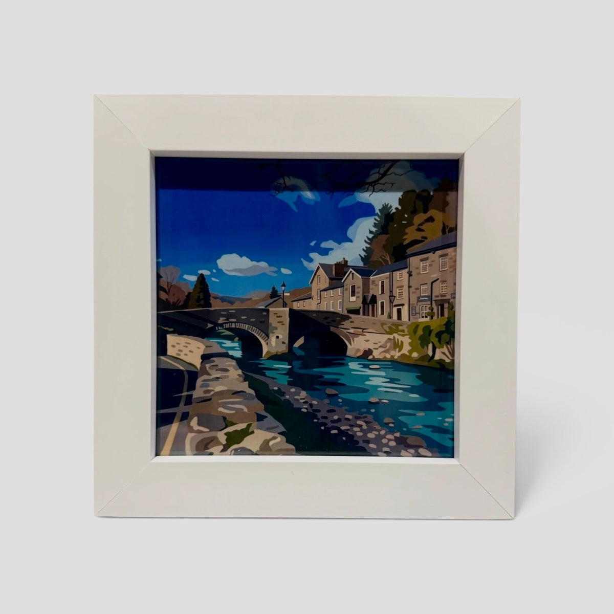 Small framed print of Beddgelert